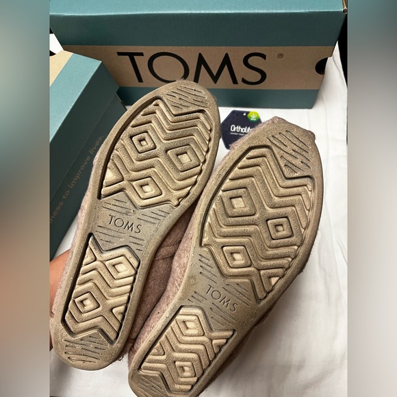 TOMS Women’s Alpargata Espadrilles in Blush Pink/Pale Mauve size 7 - Picture 6 of 6